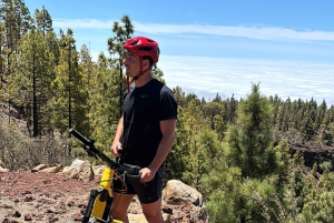 Tenerife: eersteklas e-biketocht in Vilaflor- Maanlandschap