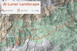 Tenerife: eersteklas e-biketocht in Vilaflor- Maanlandschap