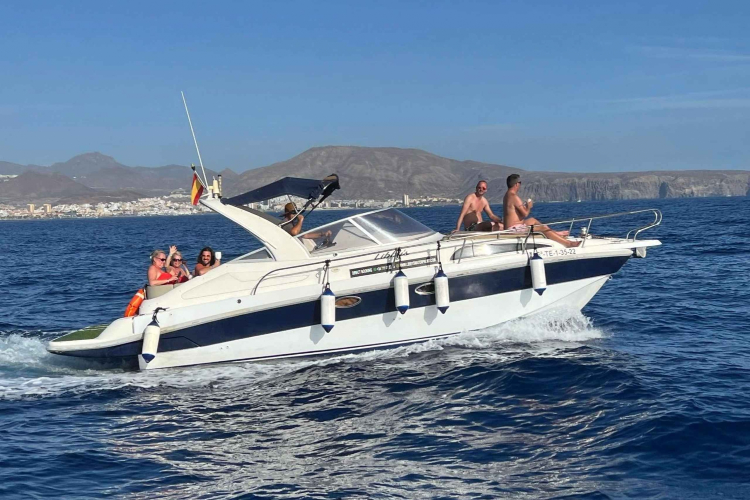 Tenerife: Private Boat Charter with Tapas and Drinks