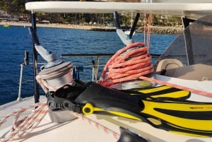 Tenerife: PRIVATE Catamaran cruise with Lunch and Drinks