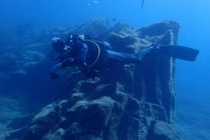 Tenerife: Privat dykning for begyndere fra en båd