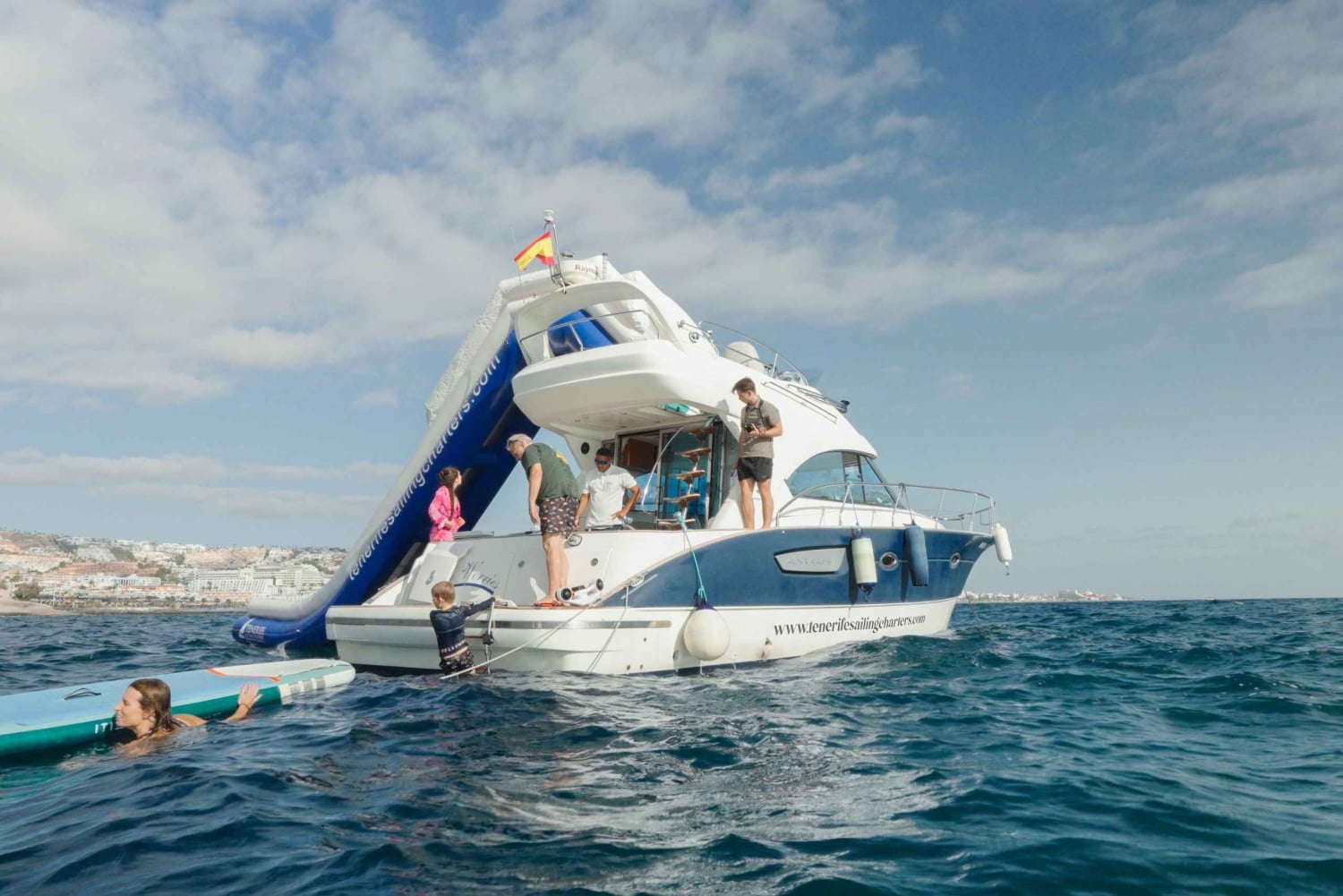 Tenerife: Private Luxury Yacht Sunset Cruise