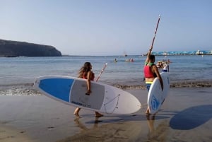Tenerife: Private Standup Paddle and snorkel lesson with photos included
