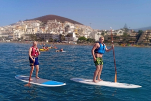 Tenerife: Private Standup Paddle and snorkel lesson with photos included