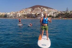 Tenerife: Private Standup Paddle and snorkel lesson with photos included