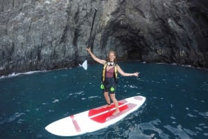 Tenerife: Private Standup Paddle and snorkel lesson with photos included
