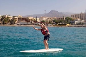 Tenerife: Private Standup Paddle and snorkel lesson with photos included