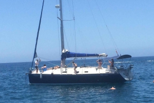 Teneriffa: Auringonlaskun yksityinen charter juomineen ja tapaksineen.