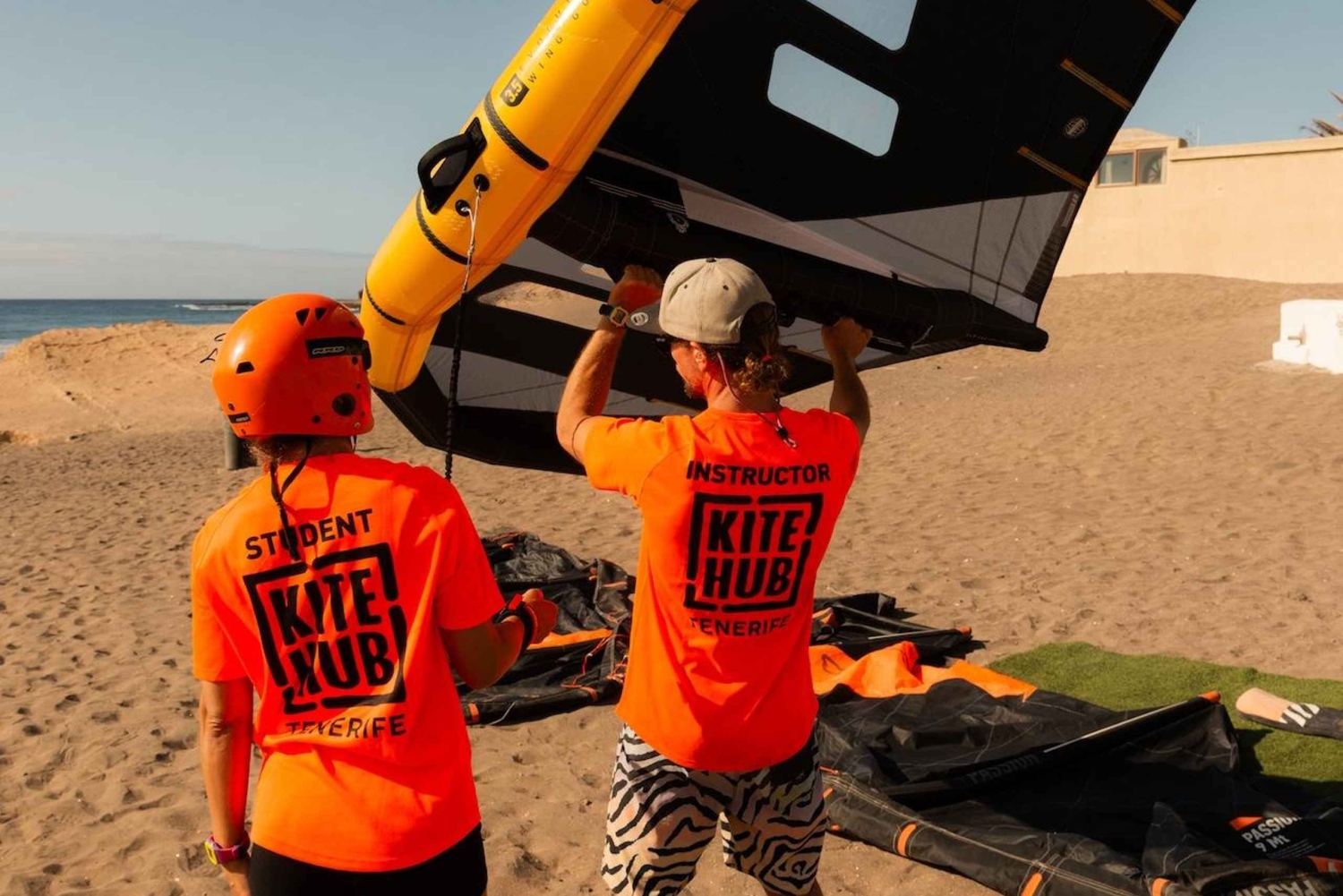 Teneryfa: prywatna lekcja wingfoilu z instruktorem