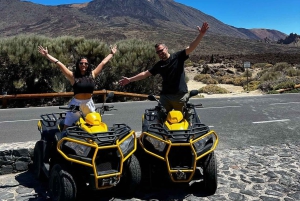Tenerife: Quadbike-tur til Teide-bjerget ved solnedgang