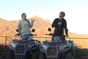 Tenerife: Quadbike-tur til Teide-bjerget ved solnedgang