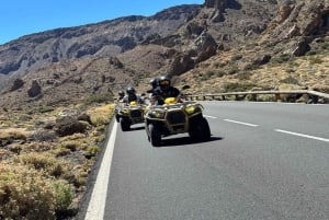 Tenerife: Quad ride to visit Teide National Park by day or at sunset