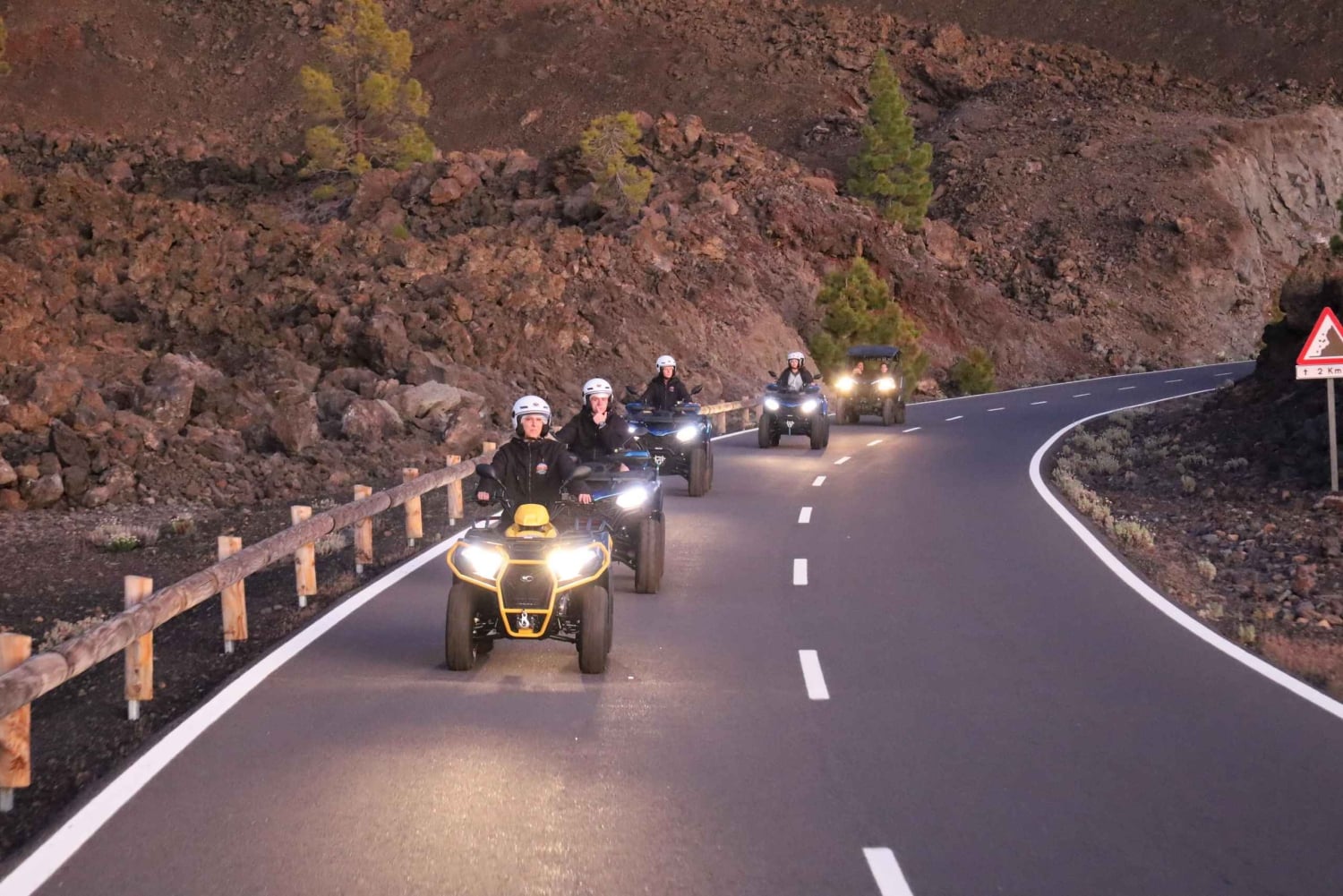 Teneryfa: Quad Sunset Volcano Park Narodowy Teide