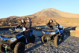 Tenerife: Quad Sunset Volcano Teide National Park