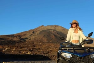 Tenerife: Quad Sunset Volcano Teide National Park