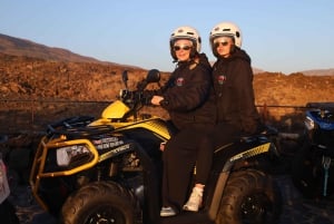 Tenerife: Quad Sunset Volcano Teide National Park