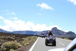 Tenerife: Excursión en Quad al Teide con merienda