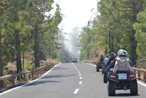 Tenerife: Excursión en Quad al Teide con merienda