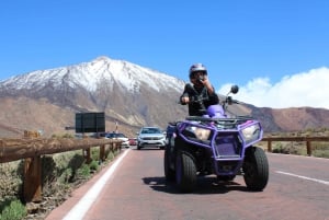 Tenerife: Excursión en Quad al Teide con merienda
