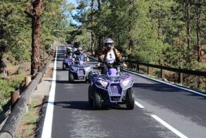 Tenerife: Teide Quad Trip (de dia/puesta del sol) con Bebida