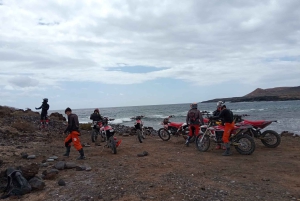 Tenerife: Ride through the mountains and on dirt tracks with an Enduro motorcycle.
