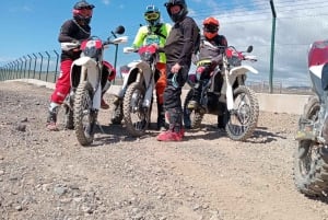 Tenerife: Ride through the mountains and on dirt tracks with an Enduro motorcycle.