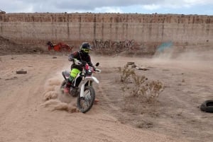 Tenerife: Ride through the mountains and on dirt tracks with an Enduro motorcycle.