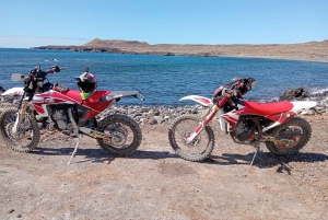 Tenerife: Ride through the mountains and on dirt tracks with an Enduro motorcycle.