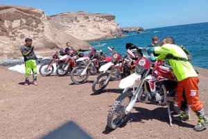 Tenerife: Ride through the mountains and on dirt tracks with an Enduro motorcycle.