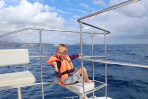 Tenerife: Sunset Catamaran Tour with Transfer, Buff & Drinks