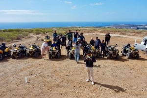 Tenerife: Teide Volcano Sunset Quad Bike Tour with Drinks