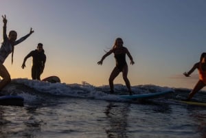 Tenerife: Surfles aan Playa de Las Americas