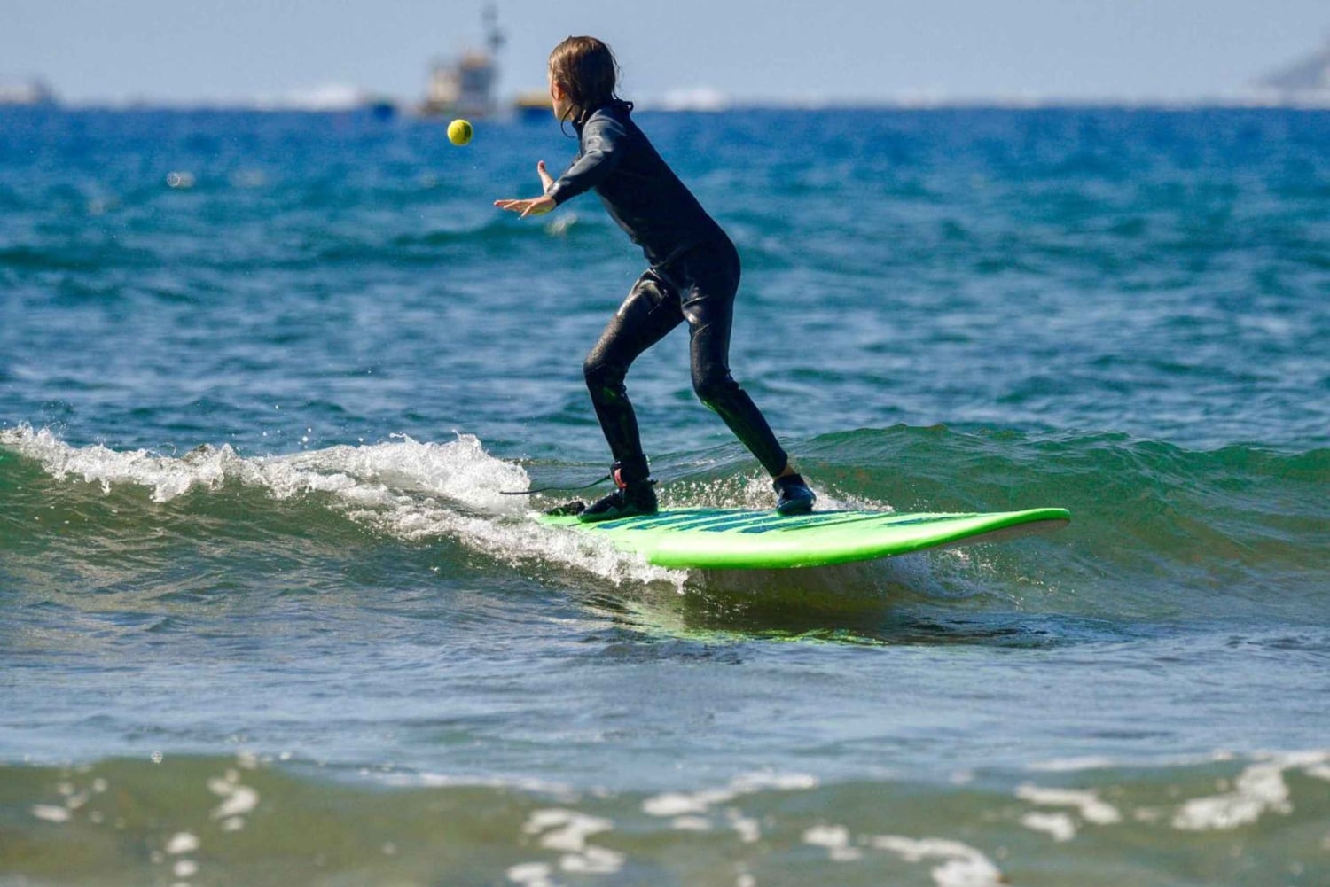 Tenerife : Cours de surf pour enfants à Las Americas