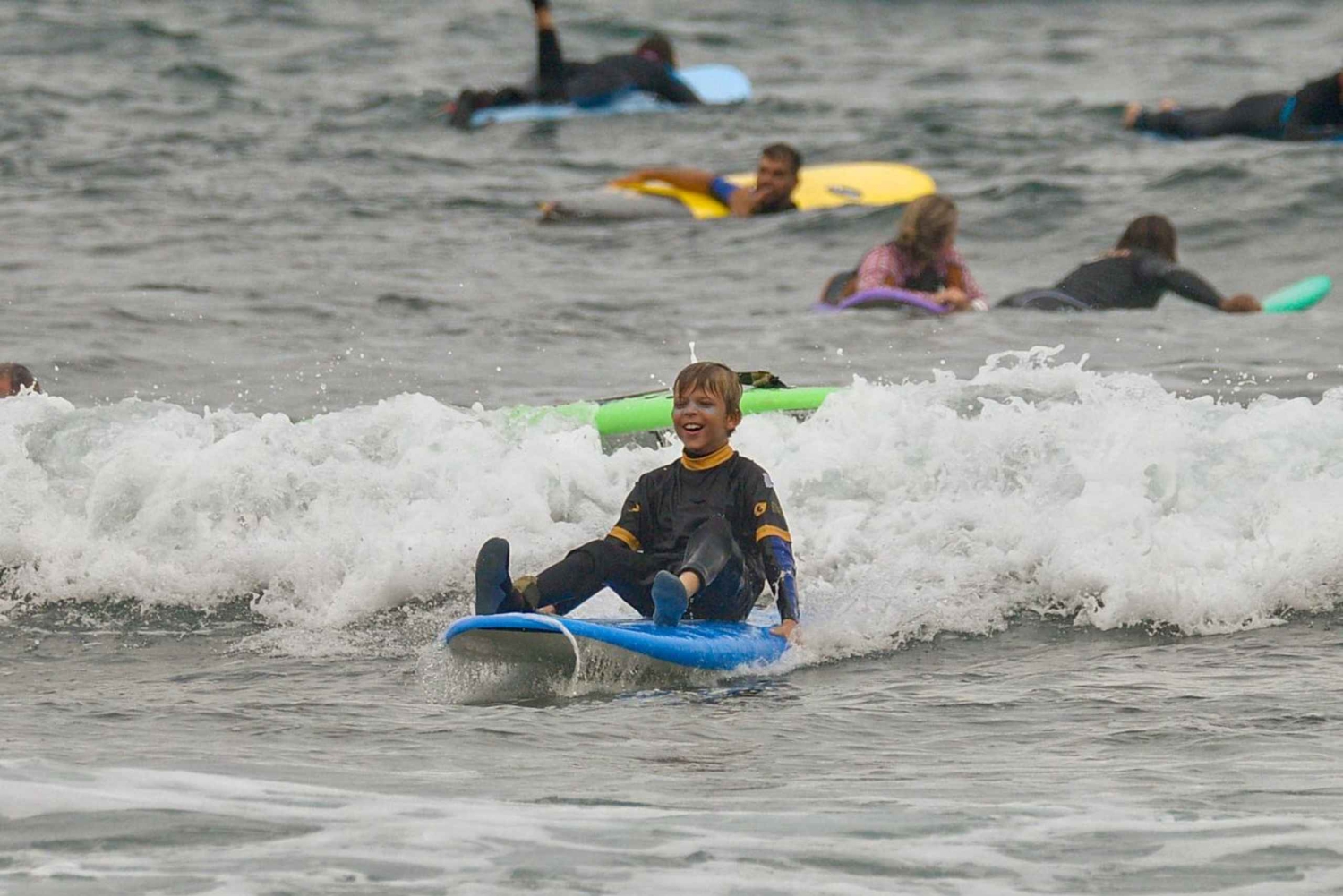Tenerife : Cours de surf pour enfants à Las Americas