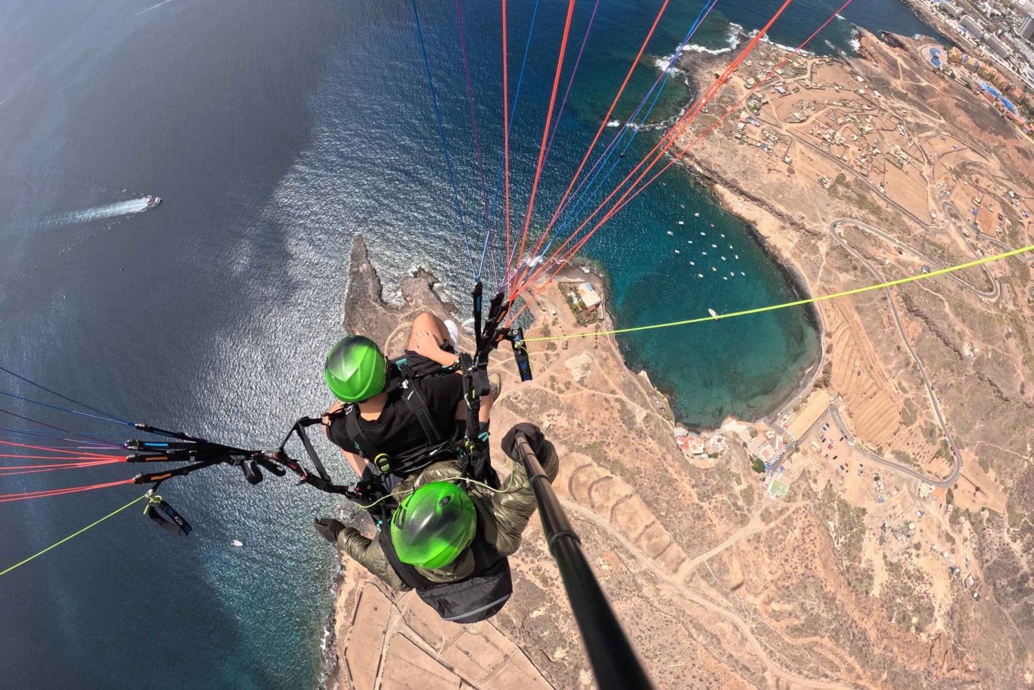 Tenerife: Tándem fly V.I.P. Vuelo En parapente