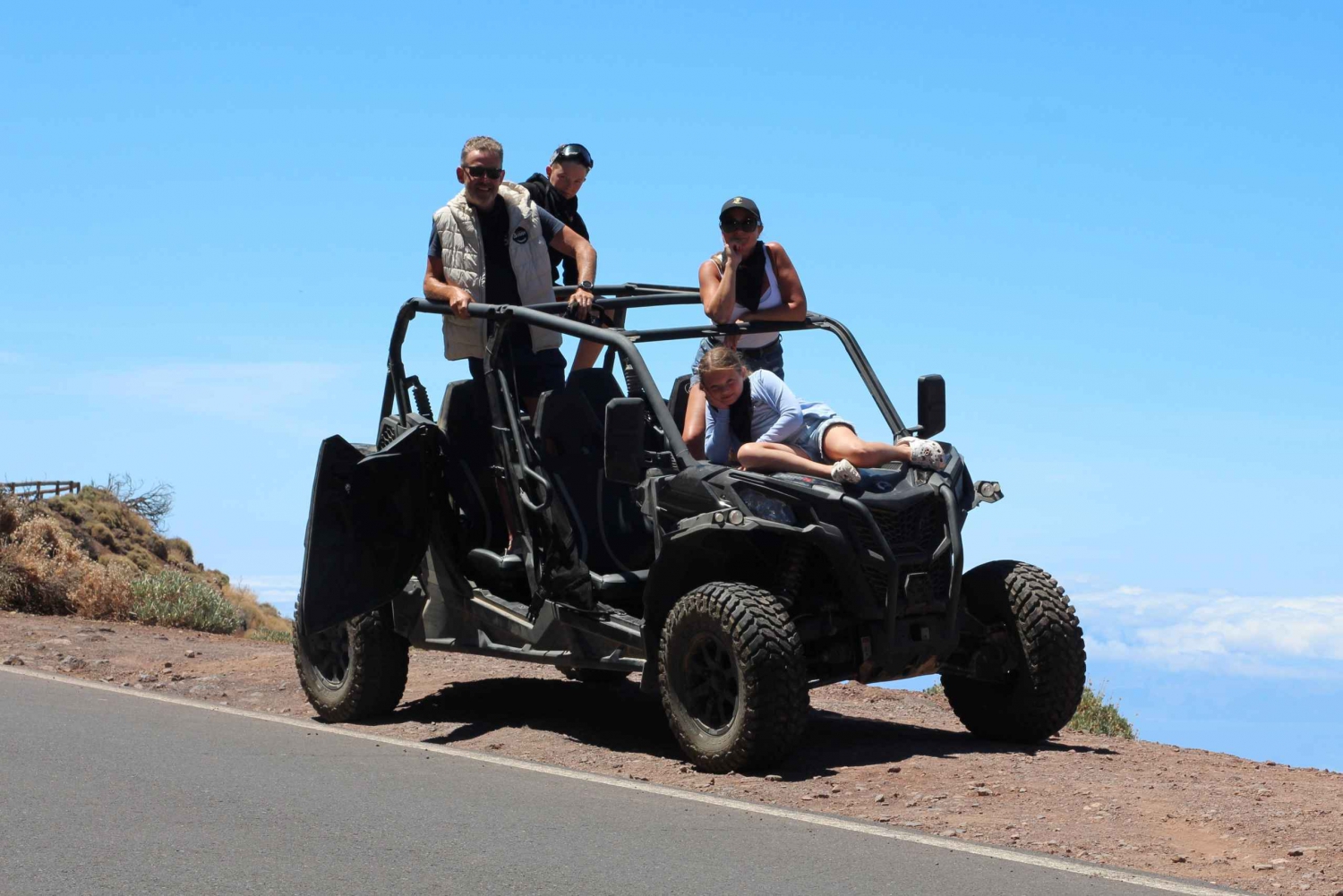 Tenerife: Teide Family Buggy Guided Tour Day and Sunset