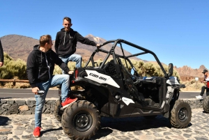 Teneriffa: Teide-vuoren buggy-opastettu kiertue maanteillä, juoma mukaan lukien