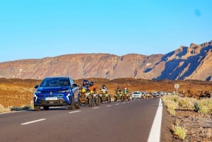 Tenerife : excursion guidée en quad sur route au mont Teide avec boisson
