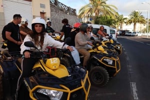 Tenerife: Quad Sunset Volcano Teide with Local Tapas