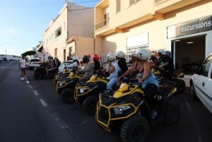 Tenerife: Quad Sunset Volcano Teide with Local Tapas