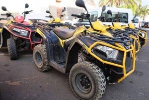 Tenerife: Quad Sunset Volcano Teide with Local Tapas