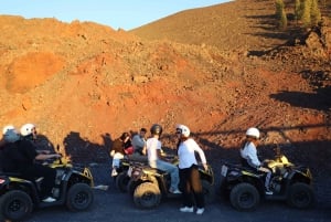 Tenerife: Quad Sunset Volcano Teide with Local Tapas