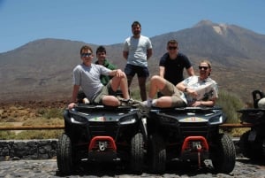 Tenerife: tour en quad por carretera por el Teide para 1 con guía