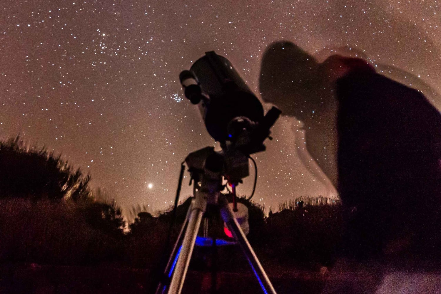 Tenerife: Observación de las estrellas del Teide con un astrofísico