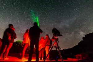 Tenerife: Observación de las estrellas del Teide con un astrofísico