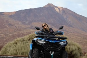 Tenerife: Quad Sunset Volcano Teide with Local Tapas