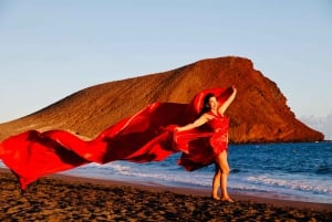 Tenerife: Your glamor photo shoot Flying Dresses by Sabine Jacob