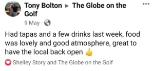 De Globe op de Golf