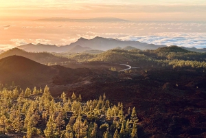 Wędrówka przez Teide z przygodą w jaskini lawowej.