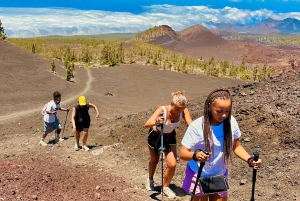 Wędrówka przez Teide z przygodą w jaskini lawowej.